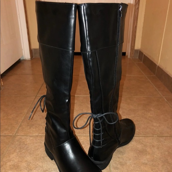 Charlotte Russe Shoes Womens Tall Black Boots Poshmark